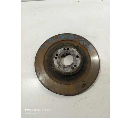 Диск тормозной задний