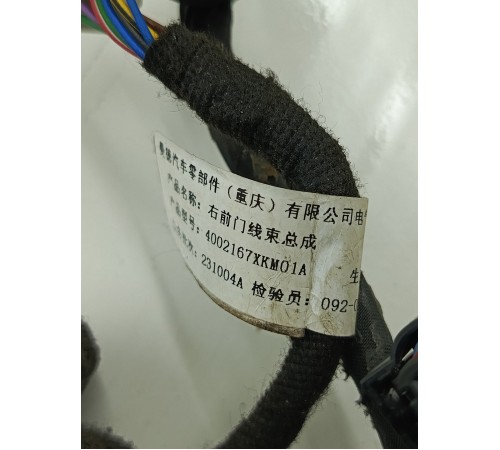 Электропроводка двери передняя правая