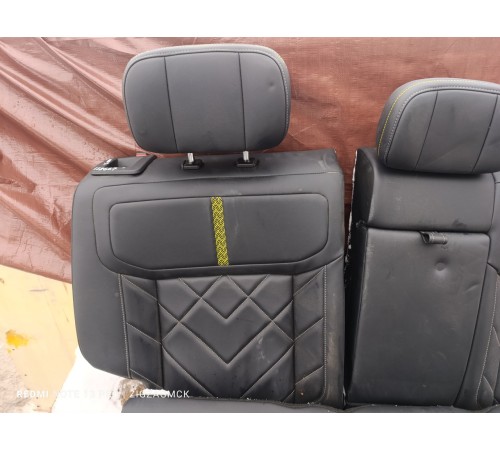 Задний ряд сидений