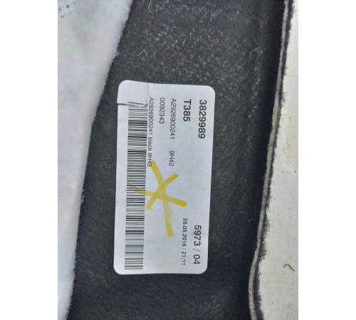 Обшивка багажника правая