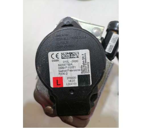 Ремень безопасности передний левый