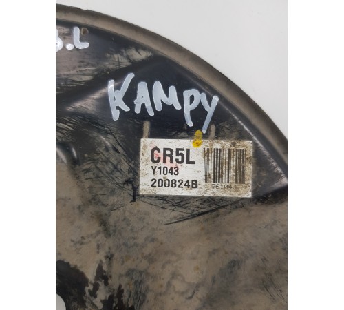 Кожух пыльник тормозного диска задний левый