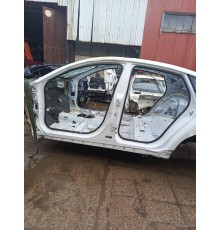 Порог со стойкой левый