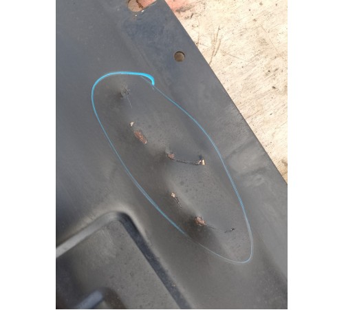 Защита двигателя поддона металлическая