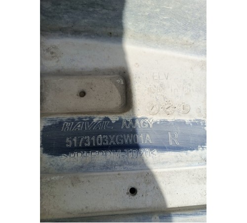 Защита антигравийная правая