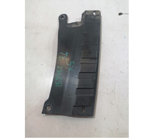 Защита заднего бампера левая