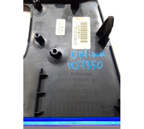 Накладка центральной консоли декоративная