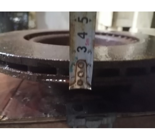 Диск тормозной задний