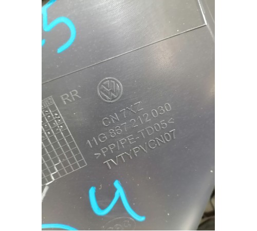 Обшивка двери задняя правая