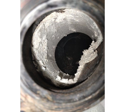 Катализатор с выпускным коллектором правый