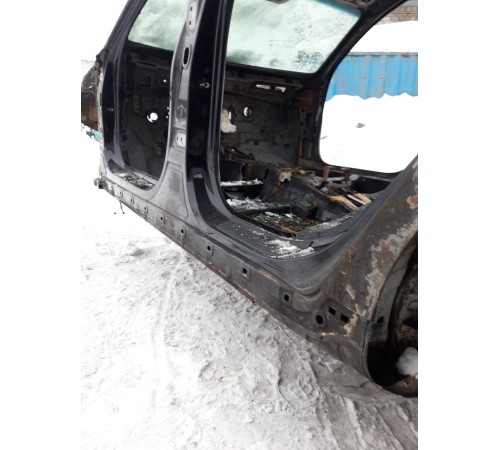 Порог со стойкой(левый)