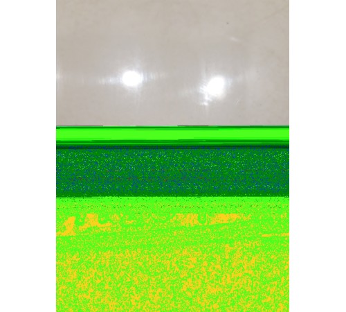 Молдинг глухого стекла (задний, левый)