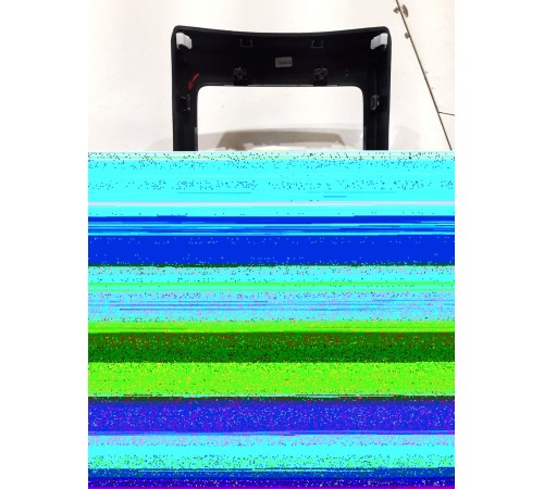 Накладка центральной консоли задняя