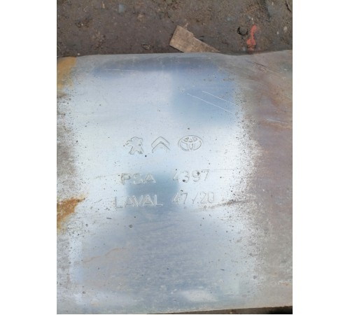 Глушитель с катализатором средняя часть