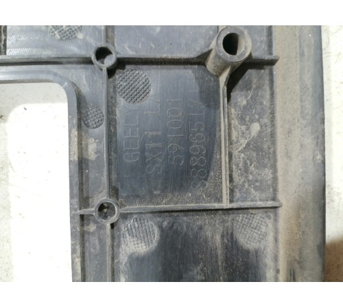 Накладка под номер задняя