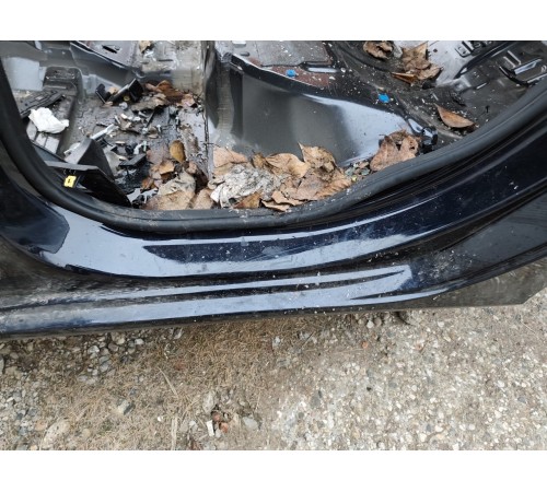 Порог со стойкой левый