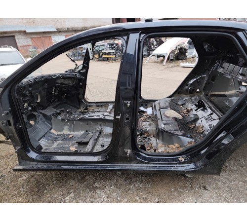 Порог со стойкой левый