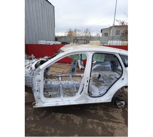 Порог со стойкой левый