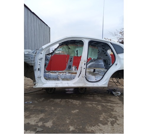 Порог со стойкой левый