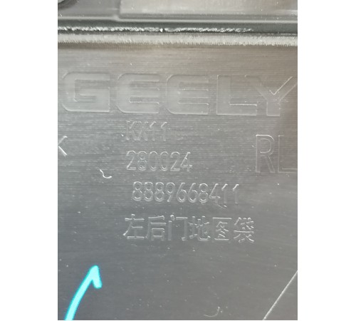 Обшивка двери задняя левая