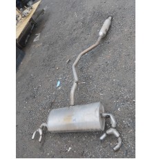 Глушитель задняя часть