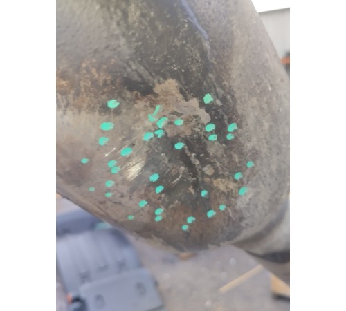 Глушитель задняя часть