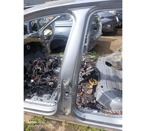 Порог со стойкой левый