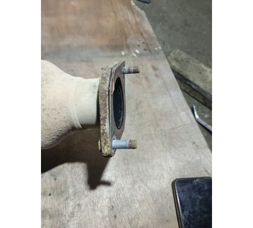 Катализатор с приемной трубой