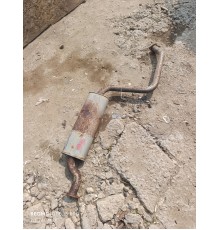 Труба глушителя (резонатор) средняя часть