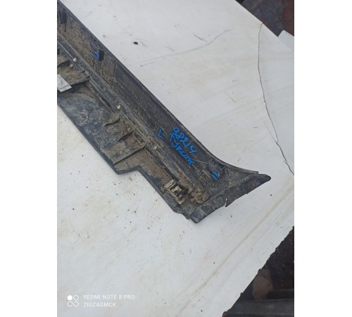 Накладка порога левая