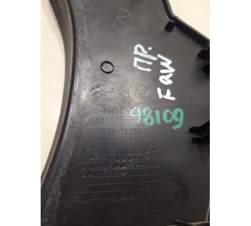 Накладка торпедо боковая(правая)