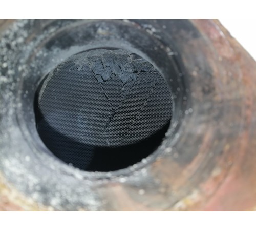 Выпускной коллектор с катализатором