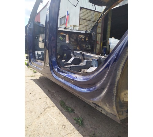 Порог со стойкой(левый)