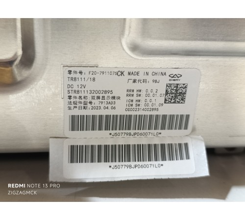 Панель приборов