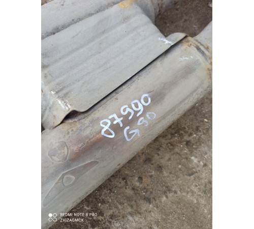 Приемная труба глушителя (двойная)