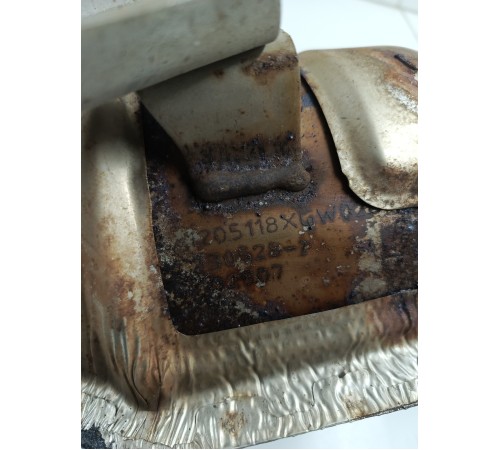 Катализатор с гофрой