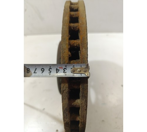 Диск тормозной передний