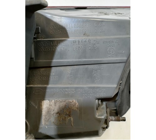 Фонарь задний левый