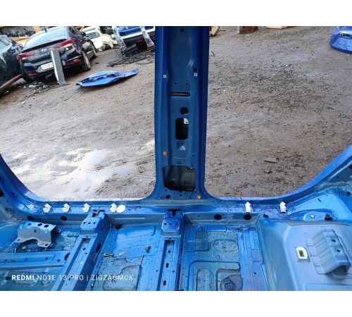 Порог со стойкой правый