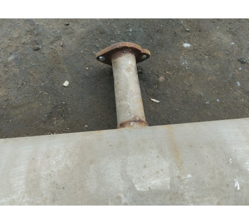 Глушитель задняя часть