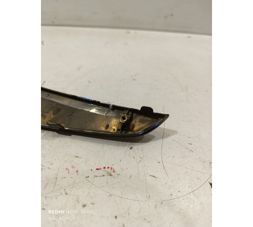 Накладка переднего бампера левая, молдинг