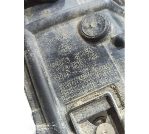 Защита бампера задняя левая