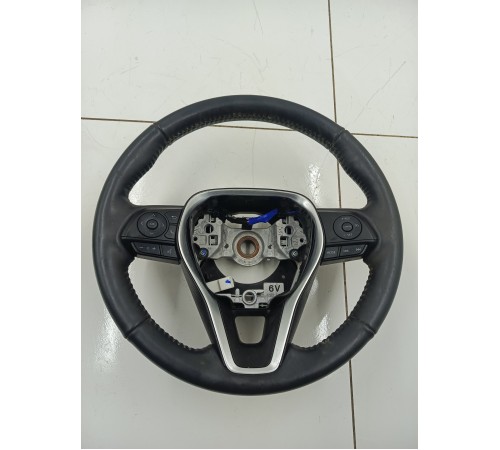 Руль в сборе, кожа
