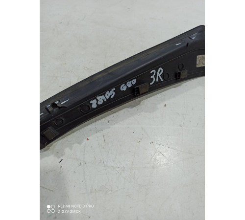 Накладка кузова (водосток) задняя правая