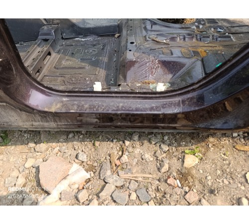 Порог со стойкой левый