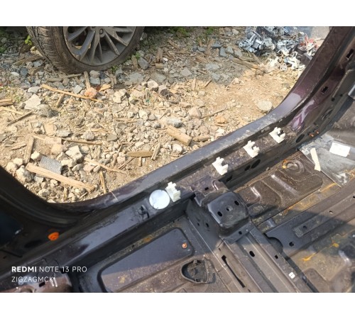 Порог со стойкой левый