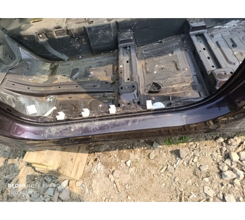 Порог со стойкой левый