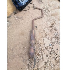 Глушитель средняя часть (резонатор)с катализатором