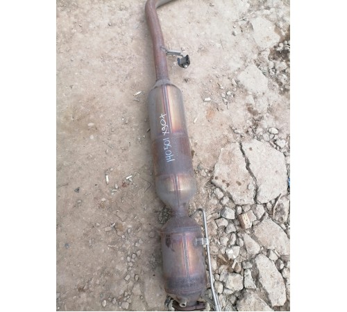 Глушитель средняя часть (резонатор)с катализатором