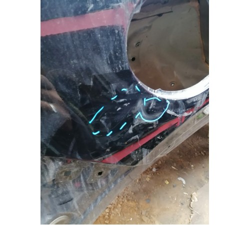 Крыло заднее правое